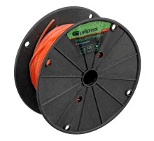 Леска для триммера звезда, на DIN катушке, 3 мм х 120 м, Сибртех