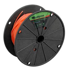 Леска для триммера звезда, на DIN катушке, 3 мм х 120 м, Сибртех