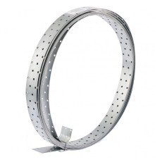 Лента перфорированная монтажная, 1.5 мм, LM 4см х 10 м, отвер. 4.5-5 мм, цинк Сибртех