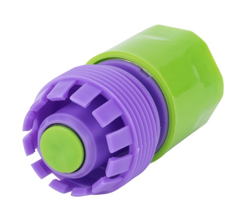 Соединитель пластмассовый, быстросъемный для шланга 3/4, аквастоп Palisad