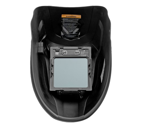 Щиток защитный лицевой (маска сварщика) F10, см. окно 100х96, Real Color, DIN 4-8/9-13 Denzel