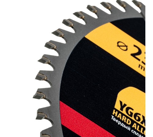 Пильный диск по дереву ф235 х 30 мм, 60 зубьев Denzel