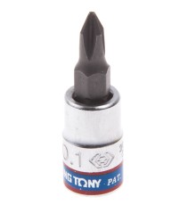 Насадка (бита) торцевая 1/4", Phillips, PH3, L = 37 мм  KING TONY 203103