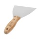 Шпательная лопатка из нержавеющей стали, 120 мм, буковая рукоятка, EFP Matrix