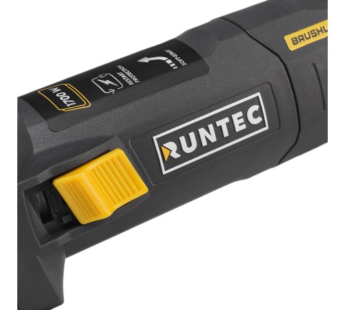 RUNTEC RT-ADC1750 Шлифмашина угловая бесщеточная RUNTEC 125 мм, 230В, 1700Вт