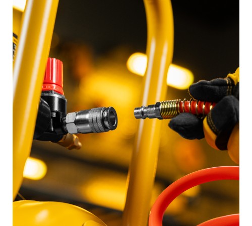 Компрессор безмасл. малошумный DLP-1500/50, 1,5 кВт,50 л, 2850 об/мин, 250 л/мин Denzel