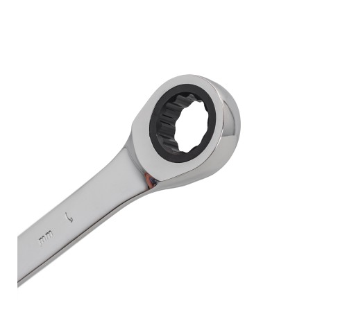 RUNTEC RT-WR13T90 Ключ комбинированный трещоточный RUNTEC CrV, 90 зубцов, 13 мм