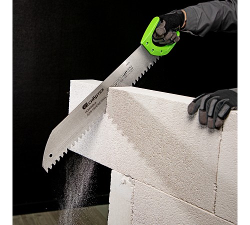 Ножовка по пенобетону, 550 мм, двухкомпонентная рукоятка Сибртех