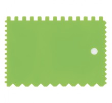 Шпатель для клея, пластмассовый, 90 х 130 мм, зубчатый Сибртех