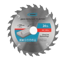 Пильный диск по дереву 190 x 30 x 24Т Gross