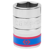 Головка торцевая стандартная шестигранная 3/4", 26 мм KING TONY 633526M