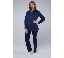 Куртка женская ХАССП-Премиум (тк.Оптима,160), т.синий