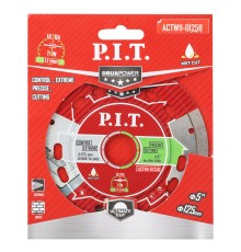 Диск алмазный отрезной ультратонкий P.I.T. DRUA ACTW11-0125B
