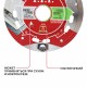 Диск алмазный отрезной ультратонкий P.I.T. DRUA ACTW11-0125B
