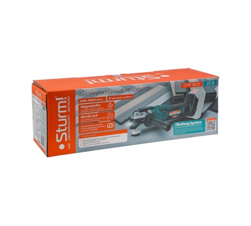 Аккумуляторный реноватор Sturm! CMF1802 1BatterySystem Аккумуляторный реноватор Sturm! CMF1802 1BatterySystem