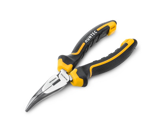RUNTEC RT-PLR03160 Длинногубцы изогнутые RUNTEC 160 мм RUNTEC RT-PLR03160 Длинногубцы изогнутые RUNTEC 160 мм