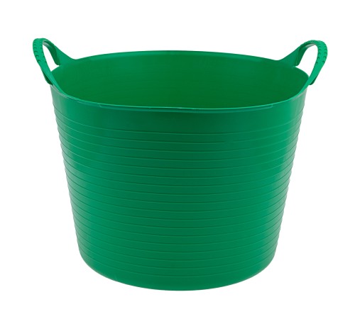 Ведро гибкое сверхпрочное, 40 л, зеленое, Сибртех