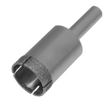 Сверло по стеклу и керамической плитке, 20 х 55 мм, цилиндрический хвостовик Сибртех