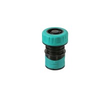 Быстросъёмный соединитель для шланга 3/4", с аквастопом, покрытие TPR Sturm!
