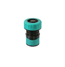 Быстросъёмный соединитель для шланга 3/4", с аквастопом, покрытие TPR Sturm!
