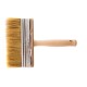 Кисть-ракля, 40 х 140 мм, натуральная щетина, деревянный корпус, деревянная ручка