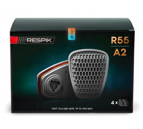 Фильтр противогазовый RESPIK® R51 А1 (2 шт)