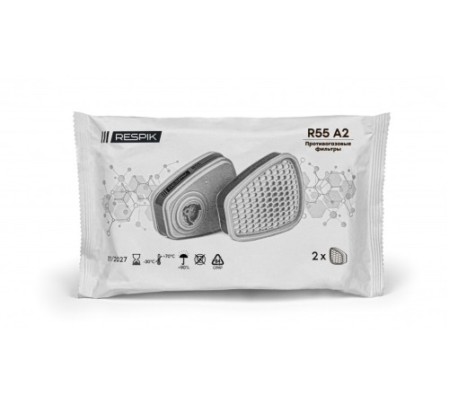 Фильтр противогазовый RESPIK® R51 А1 (2 шт)