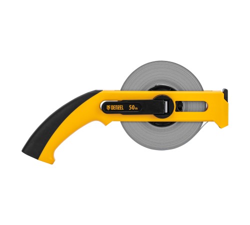 Рулетка геодезическая 50 м х 13 мм, открытый корпус, металлическая лента Denzel Рулетка геодезическая 50 м х 13 мм, открытый корпус, металлическая лента Denzel