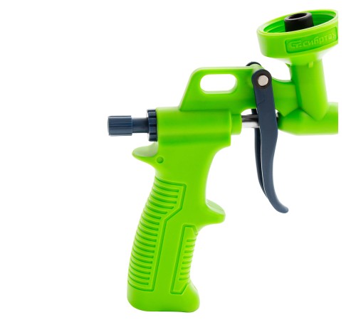 Пистолет для монтажной пены, облегченный пластмассовый корпус Сибртех