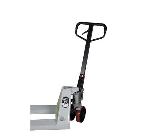 Тележка гидравлическая 3000 кг 1150 мм TOR RHP(BF) (полиуретановые колеса)