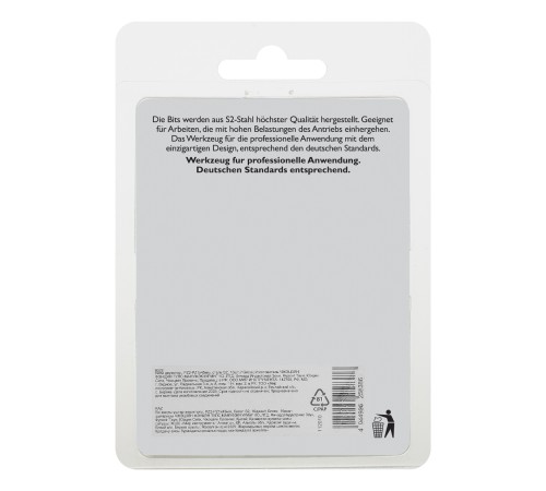 Бита двухстор., PZ2-PZ1х45мм, сталь S2, 10шт. Gross