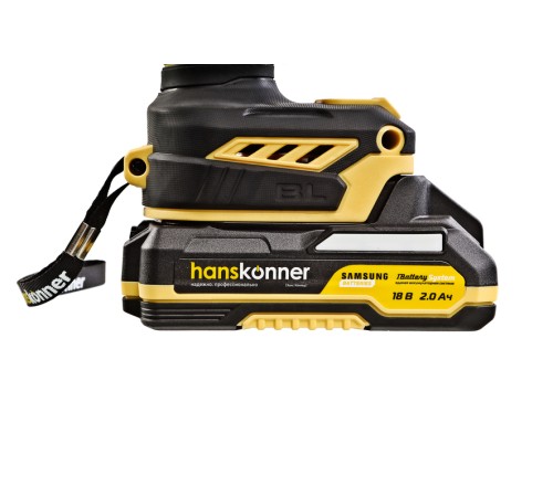 HCD2065PRO Аккумуляторный шуруповерт Hanskonner 1BatterySystem