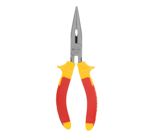 Длинногубцы прямые Insulated, 160 мм, двухкомпонентные рукоятки Matrix Professional Длинногубцы прямые Insulated, 160 мм, двухкомпонентные рукоятки Matrix Professional