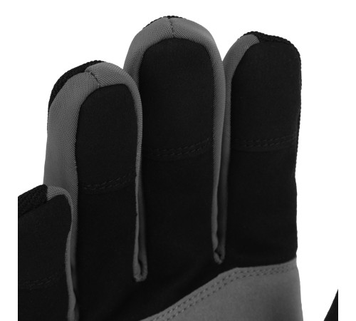 Перчатки универсальные, двойные, работа с сенсорным экраном, вязаная манжета, размер 9 Denzel