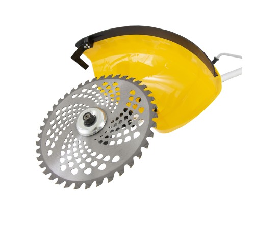 Триммер бензиновый DTL-52, 52 см3, неразъемная штанга, состоит из 2 частей Denzel