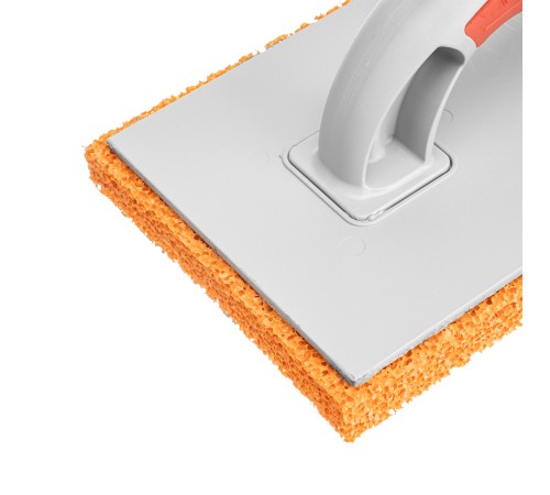 Терка пластмассовая, гидрорезиновое покрытие 18 мм, 270 x 130 мм, двухкомпонентная ручка Matrix