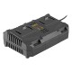 Устройство зарядное для аккумуляторов двухпортовое BCH-20-4.0x2, Li-Ion, 20 В, 4.0 А Denzel