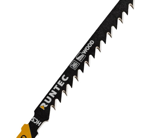 RUNTEC RT-T144D Пилки для лобзика по дереву RUNTEC T 144 D, HCS, 5 шт
