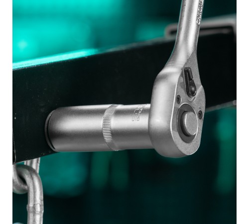 Головка торцевая удлиненная, 21 мм, шестигранная, CrV, под квадрат 1/2 Stels