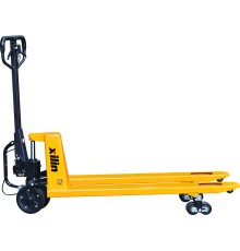 Тележка гидравлическая с механическим приводом 2500 кг 1150 мм полиуретановые колеса XILIN BFA