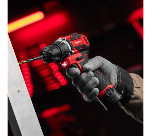 Дрель-шуруповерт аккумуляторная бесщет. CDB-BL-12, Li-Ion, 12 В// MTX