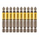 Бита PH2х60, сталь S2, цилиндр., 10 шт. Е 6,3 Denzel