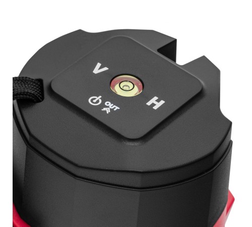 Лазерный уровень CRX-30G, 30 м, зеленый луч, батарейки, резьба 5/8