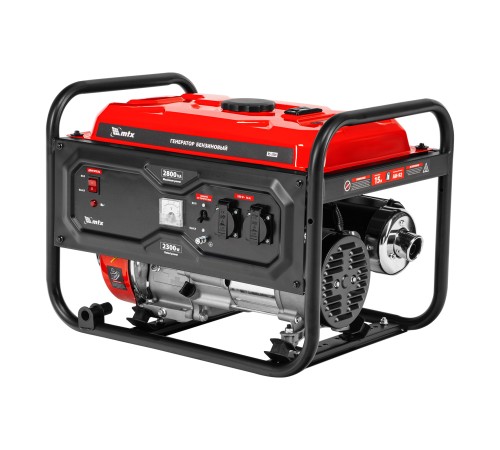 Генератор бензиновый RS-3500, 2,8 кВт, 230В, ручной стартер MTX