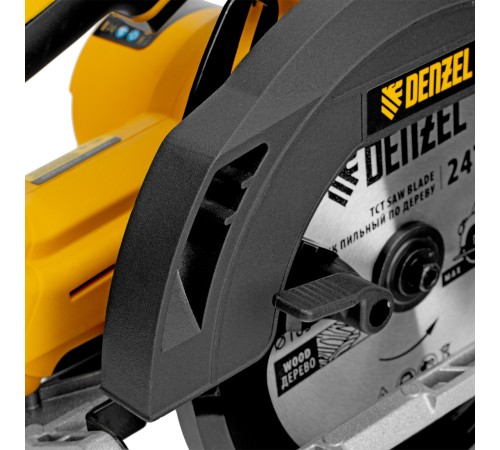 Пила циркулярная аккумуляторная бесщет. CCSH-BL-20-185, 185 мм, Li-Ion, 20 В// Denzel