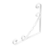 Кронштейн декоративный, 200 х 200 мм, белый Сибртех