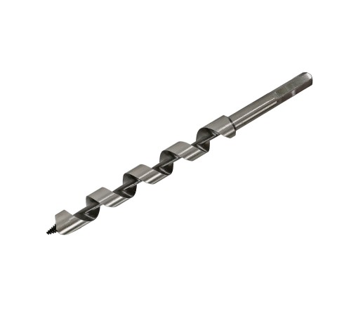 Сверло винтовое по дереву, 18х230мм, сталь 45, шестигранный хвостовик, Sturm!