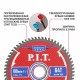 Диск пильный по алюминию P.I.T. ACTW13-190T64