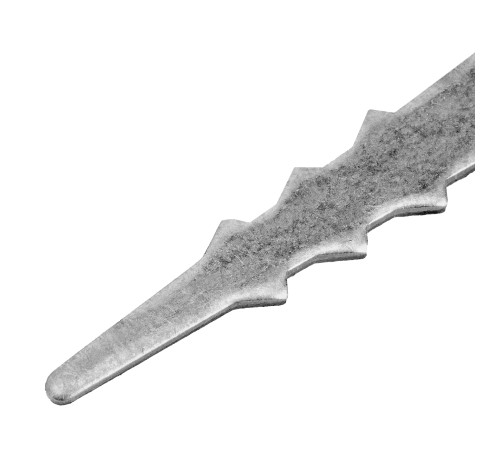 Крепление террасной доски Ключ (Кляммер), 2 мм, 60мм х 30 мм, цинк Сибртех