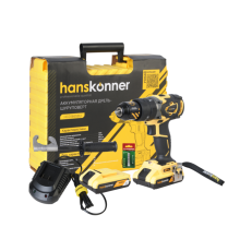 Аккумуляторный шуруповерт Hanskonner HCD1865BLI Unibattery